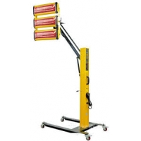 Infrared paint heaters