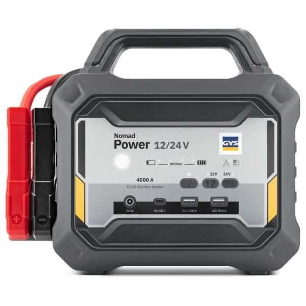 Battery charger and jump starter 12/24 V Nomad Power Pro GYS