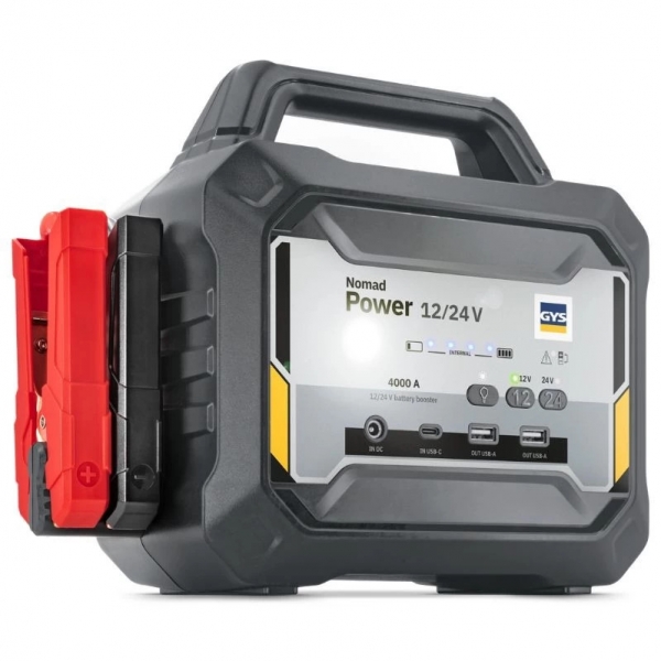 Battery charger and jump starter 12/24 V Nomad Power Pro GYS