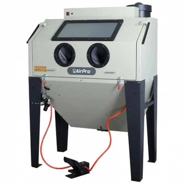 Sandblasting cabinet with front door 420L