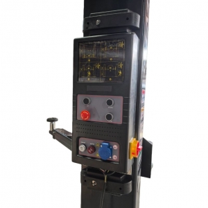 Two-column asymmetric hoist BD-4000EV Pro, 3+3 universal lifting claws | Baltic Diag