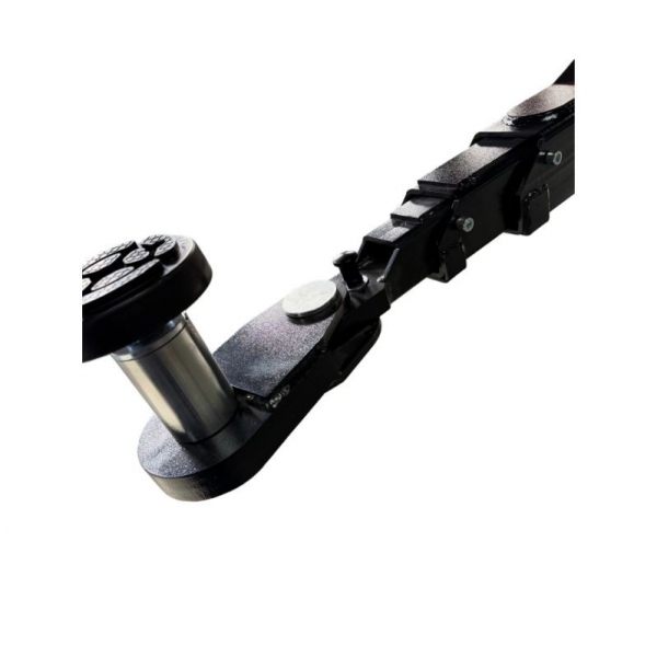 Two-column asymmetric hoist BD-4000EV Pro, 3+3 universal lifting claws | Baltic Diag