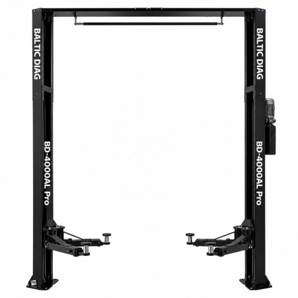 Two-column asymmetric hoist, 2+3 claws, BD-4000AL Pro