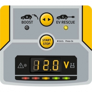 Supercapacitor-based charger/starter for hybrids and electric vehicles, 12 V, Gyscap Twin-Start EV GYS