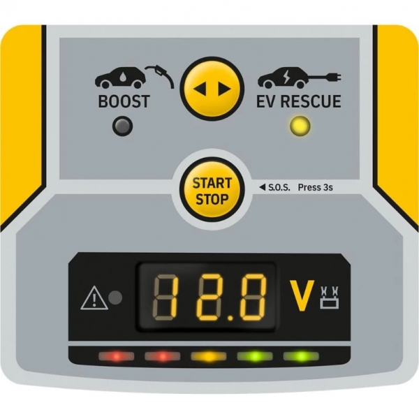 Supercapacitor-based charger/starter for hybrids and electric vehicles, 12 V, Gyscap Twin-Start EV GYS