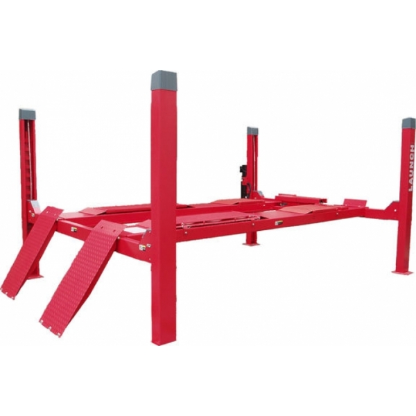 Four-column hydraulic lift 5.5t LAUNCH TLT-455W adapted for wheel alignment Four-column hydraulic lift 5.5t LAUNCH TLT-455W adapted for wheel alignment