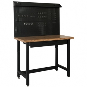 Workbench with perforated wall | Baltic Diag Workbench with perforated wall | Baltic Diag