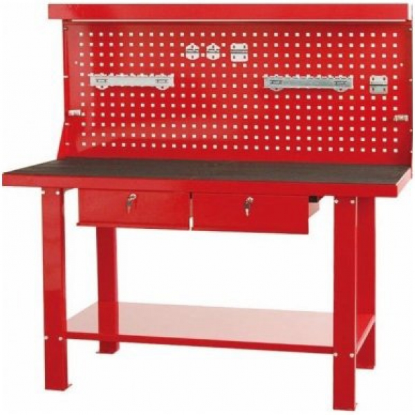 Workbench with drawers and stand