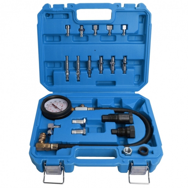 Compression gauge set for diesel engine (trucks)