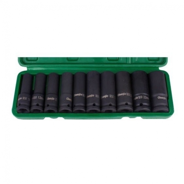 1/2" extended impact socket set 10 pcs