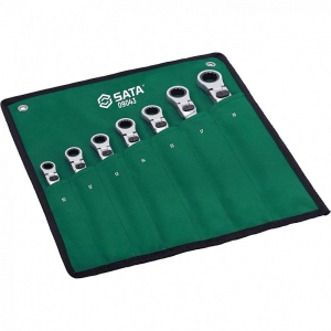 Set of keys locked with flexible ratchet 7pcs. | Baltic Diag