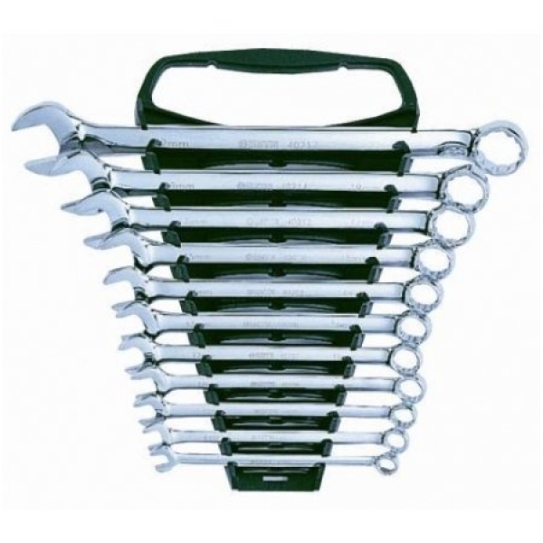 Combination wrench set 11 pcs.