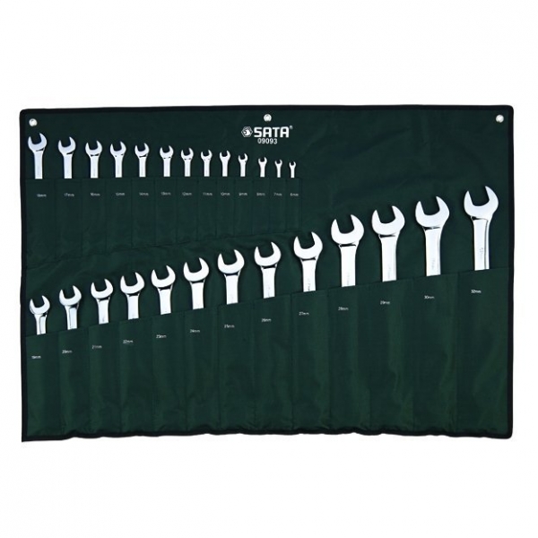 Combination wrench set 26 pcs.