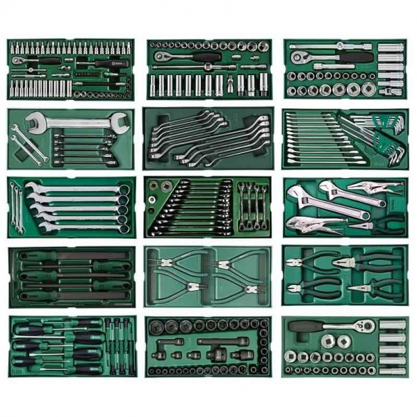 Tool trolley, 7 drawers Sata Pro with 300 pcs. tools | Baltic Diag Tool trolley, 7 drawers Sata Pro with 300 pcs. tools | Baltic Diag