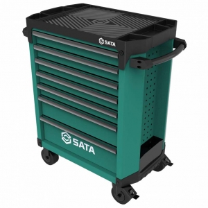 Tool trolley, 7 drawers Sata Pro with 246 pcs. tools | Baltic Diag