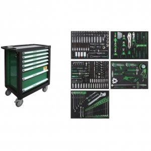 Tool trolley, 7 drawers and 330 pcs. tools | Baltic Diag Tool trolley, 7 drawers and 330 pcs. tools | Baltic Diag