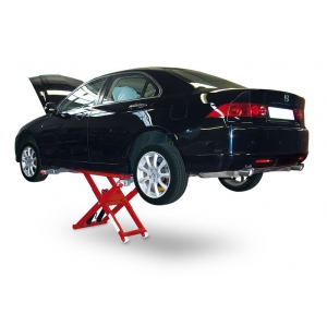 Mid-rise scissor lift for body painting work Powerlift | Baltic Diag