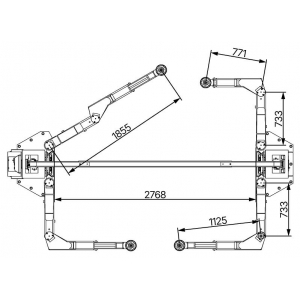 Двухстоечный подъемник ATH Matrix 2.65 | Baltic Diag