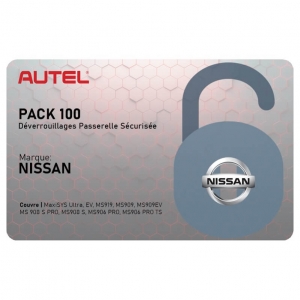 Nissan license (SGW) activation card Autel | Baltic Diag