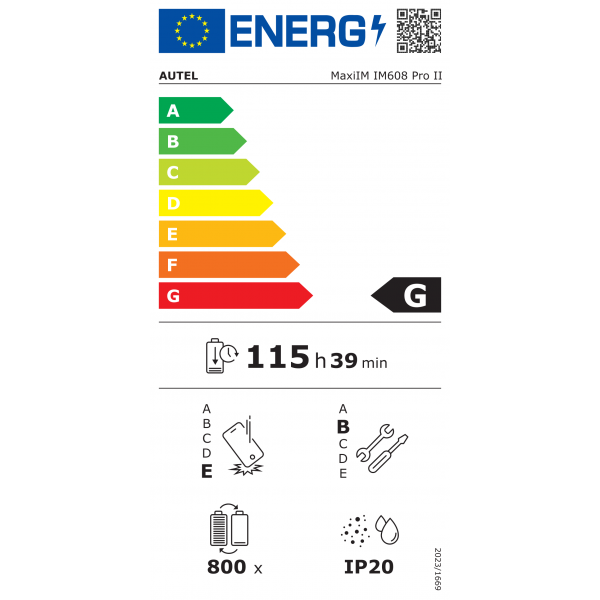 Universal diagnostic tool with immobilizer reading Autel MaxiIM IM608 Pro II | Baltic Diag