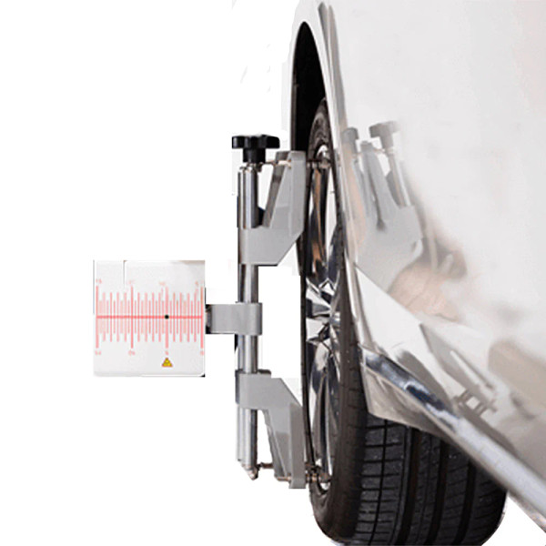 Wheel alignment stand autel IA900WA with MaxiSys 909 diagnostic equipment and rim holders | Baltic Diag