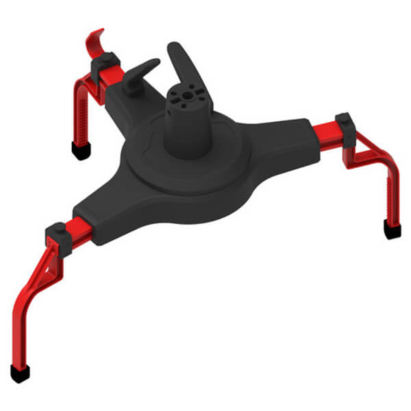 Wheel alignment stand Autel IA900WA with MaxiSys 909 diagnostic equipment and tire grippers | Baltic Diag