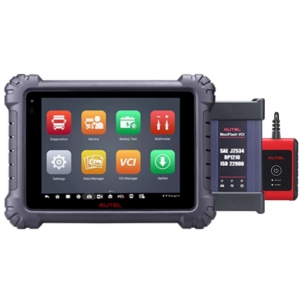 Universal truck diagnostic equipment with wireless VCI Autel MaxiSYS MS909CV | Baltic Diag