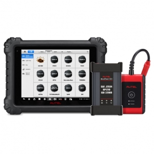Universal truck diagnostic equipment with wireless VCI Autel MaxiSYS MS909CV | Baltic Diag