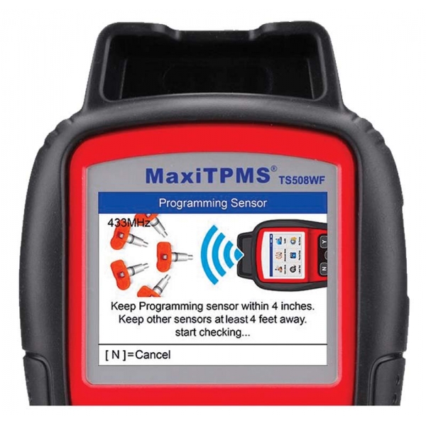 Tire pressure monitoring system tool AUTEL MaxiTPMS TS508WF | Baltic Diag