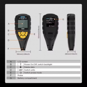 Krāsas biezuma mērītājs metāla virsmām Autool TG501 | Baltic Diag