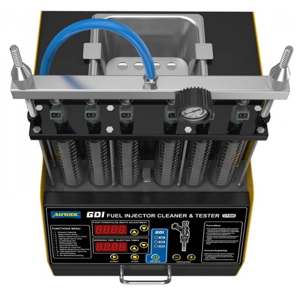 Autool CT400 GTI petrol injectors testing and washing device | Baltic Diag