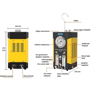 Генератор дыма Autool SDT206 | Baltic Diag