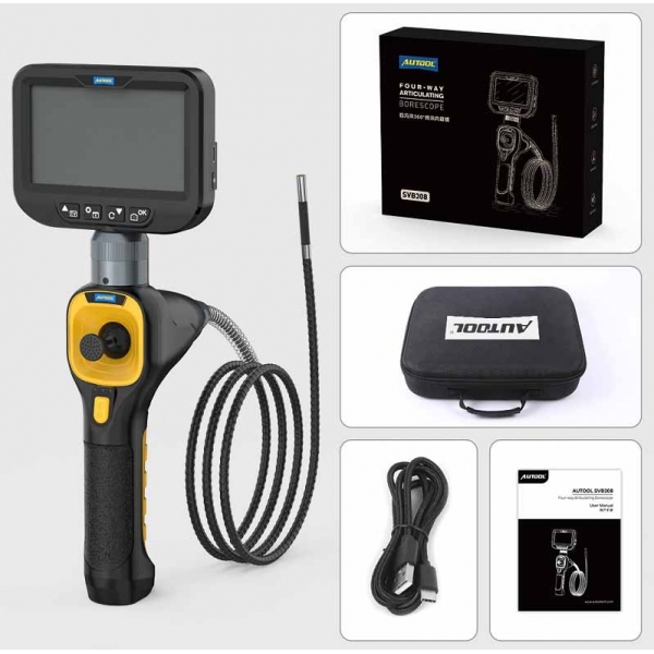Четырехсторонний управляемый эндоскоп Autool SVB308 | Baltic Diag