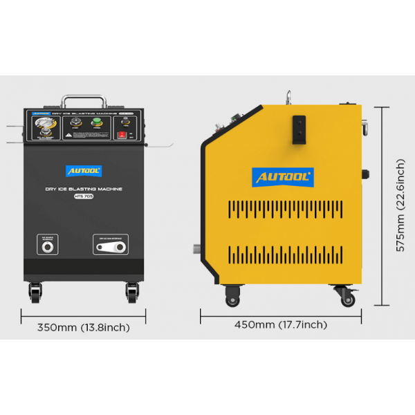 Dry ice cleaning machine AUTOOL HTS705 | Baltic Diag