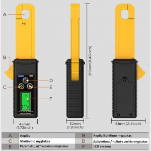 Current measuring pliers Autool BT270 | Baltic Diag