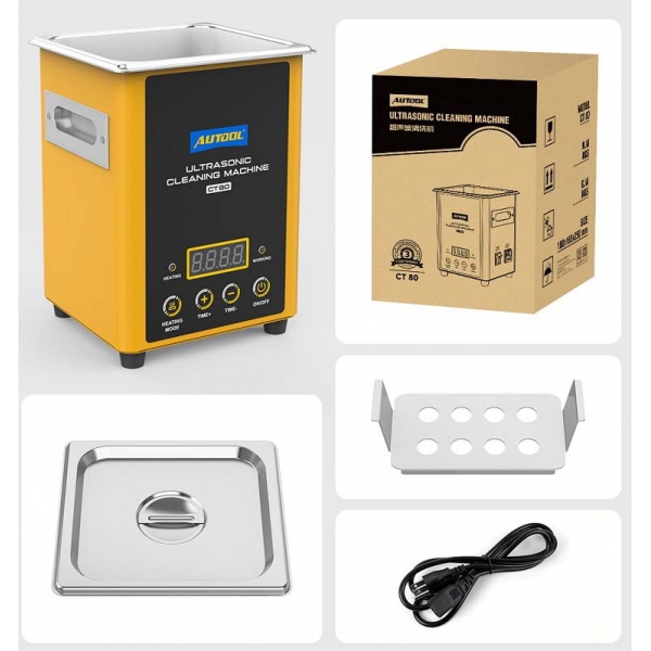 Ультразвуковая ванна Autool CT80 с подогревом | Baltic Diag