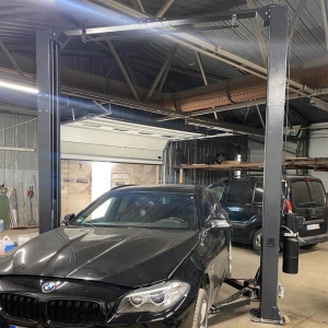 Double post lift with over top synchronization and 3 + 3 arms, 4T BD-4000VM33 | Baltic Diag