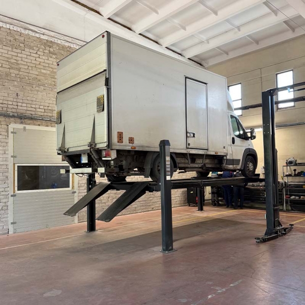 Four post lift wheel alignment ready 5 ton BD-5AL | Baltic Diag Four post lift wheel alignment ready 5 ton BD-5AL | Baltic Diag