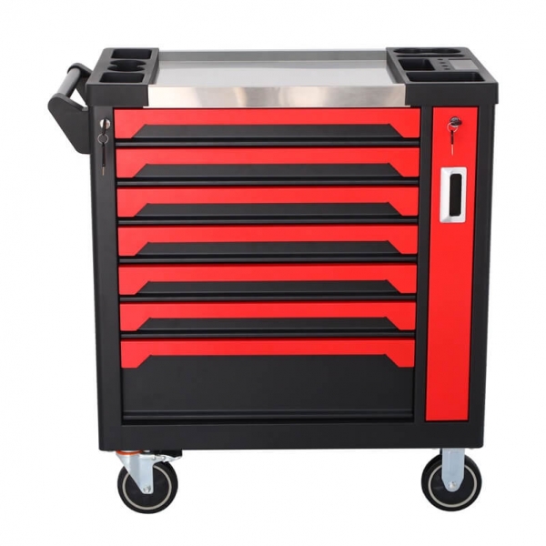 Tool trolley with 300-piece tool set