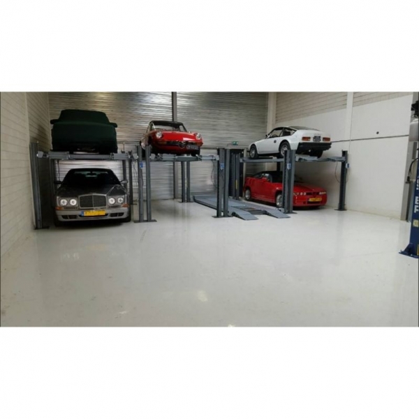 Четырёхстоечный парковочный подъёмник Smaller | Baltic Diag