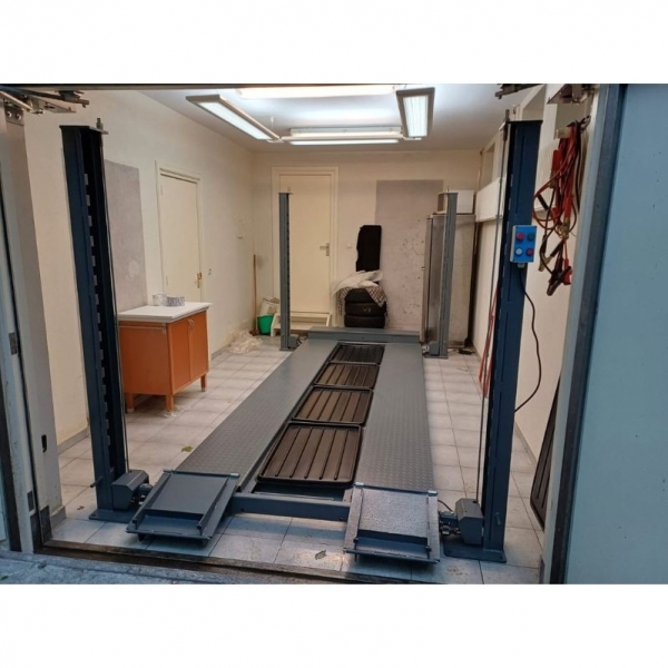 Четырёхстоечный парковочный подъёмник Smaller | Baltic Diag