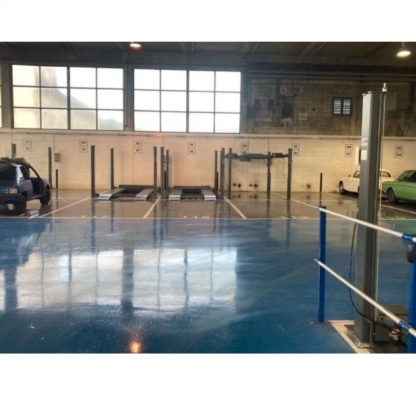 Четырёхстоечный парковочный подъёмник Smaller | Baltic Diag