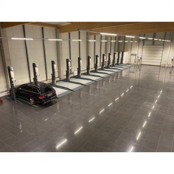 Two-post parking lift (4 platforms) | Baltic Diag