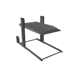 Two-post parking lift for underfloor heating | Baltic Diag