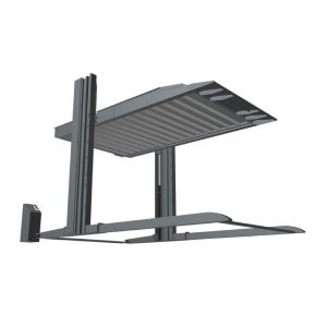 Two-post parking lift for underfloor heating | Baltic Diag