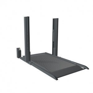 Two-post parking lift for underfloor heating | Baltic Diag