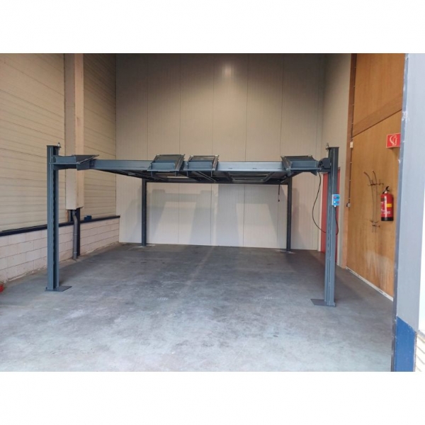 Four-post, four-car parking lift | Baltic Diag