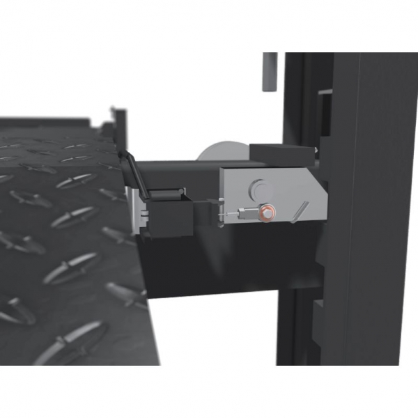 Four-post, four-car parking lift | Baltic Diag