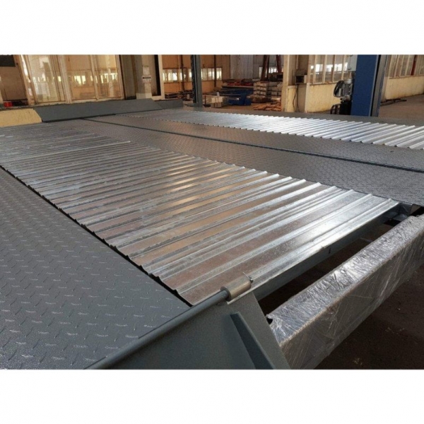 Four-post, four-car parking lift | Baltic Diag