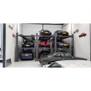 Four-post triple parking lift | Baltic Diag